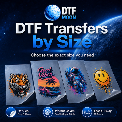 DTF Transfers By Size
