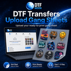DTF Transfers Upload Gang Sheets