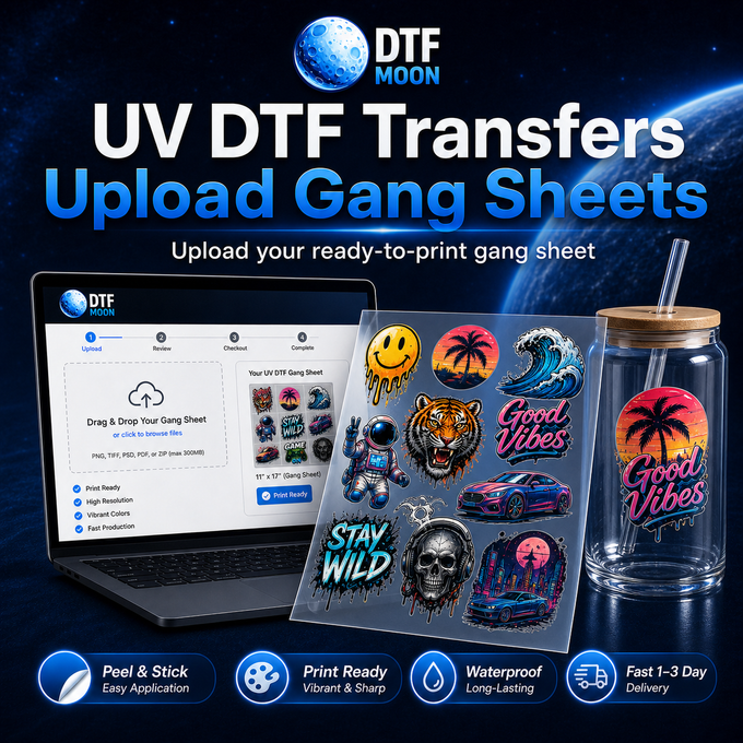 Upload UV Gang Sheet